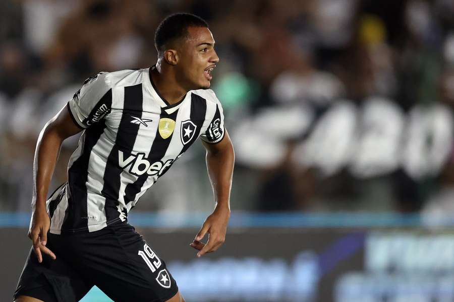Kayke fez o golo de empate do Botafogo contra o Boavista