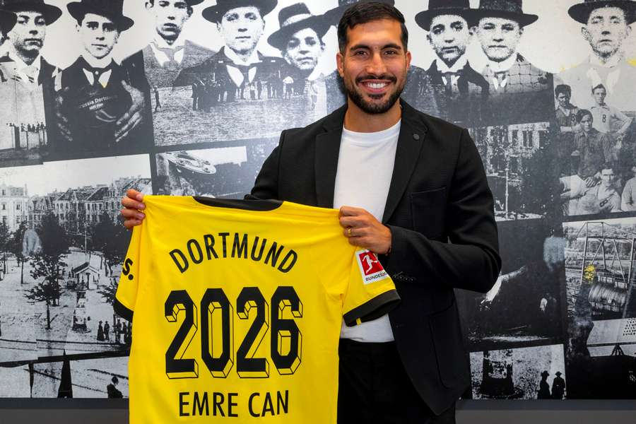 Emre Can renova até 2026 com o Dortmund