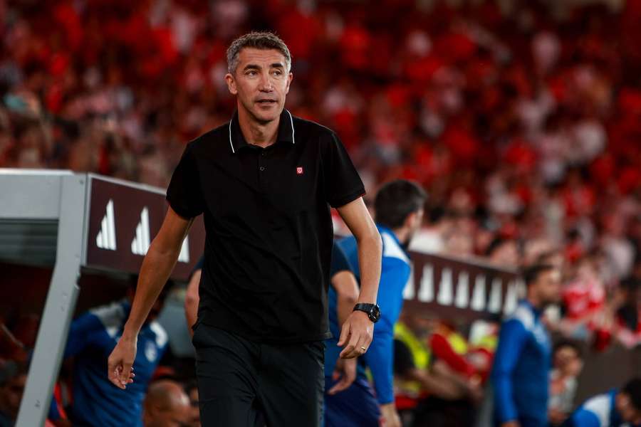 Bruno Lage, treinador do Benfica