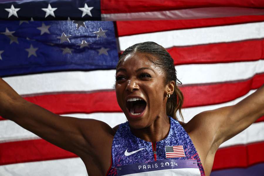 Gabrielle Thomas is de nieuwe kampioene op de 200 meter