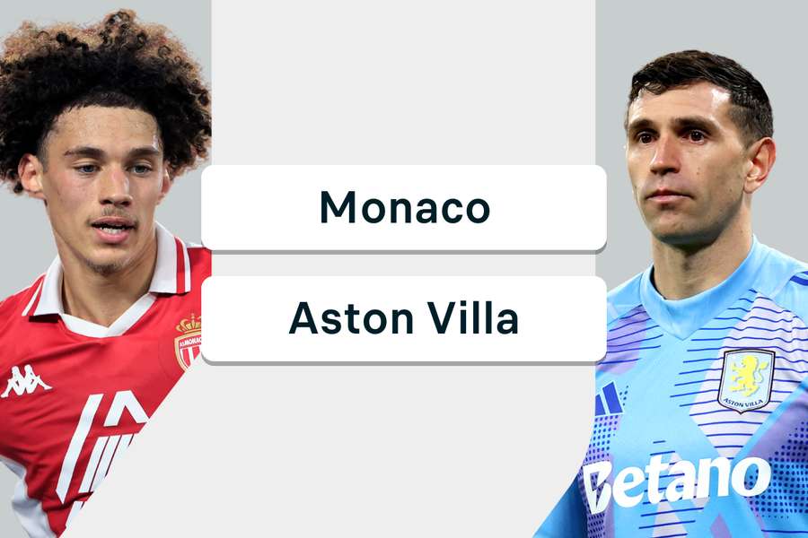 Monaco x Aston Villa Monaco x Aston Villa