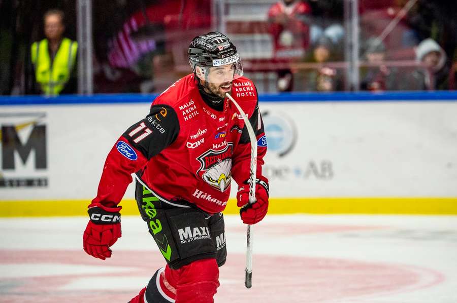 Markus Lauridsen er færdig i Malmö Redhawks: Rygtes til tysk ishockey