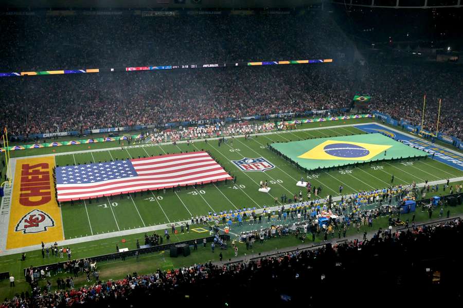 Chiefs e Chargers ampliaram a série de jogos no Brasil na última temporada Chiefs e Chargers ampliaram a série de jogos no Brasil na última temporada