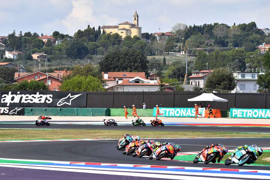 General view of the Misano World Circuit