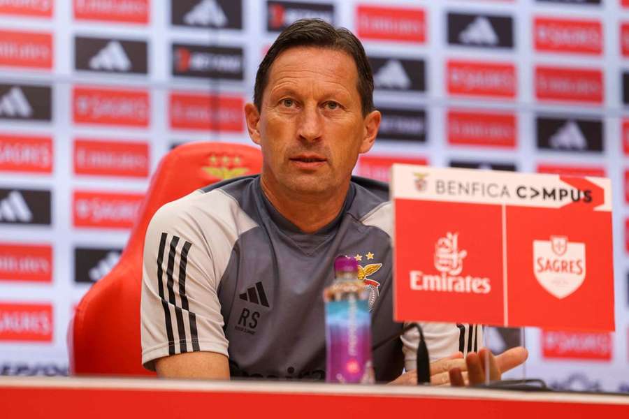 Roger Schmidt, treinador do Benfica