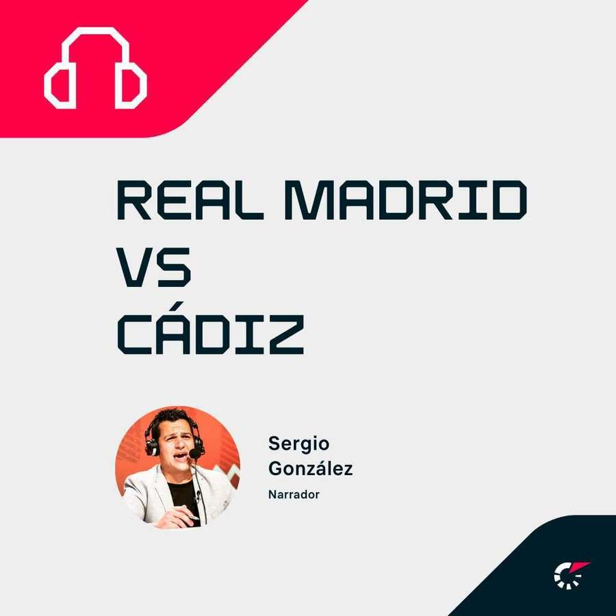 Audio Real Madrid-Cádiz