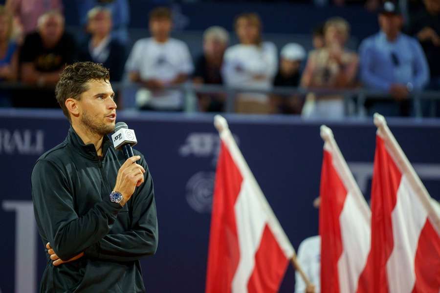 Dominic Thiem heeft zijn laatste bal gespeeld op een Grand Slam