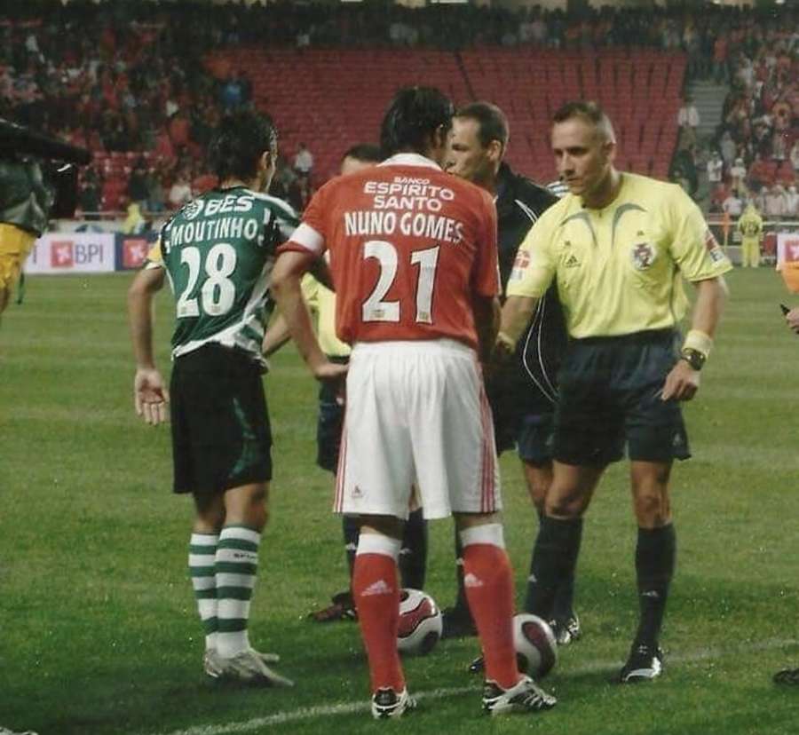 Pedro Henriques num Sporting-Benfica Pedro Henriques num Sporting-Benfica