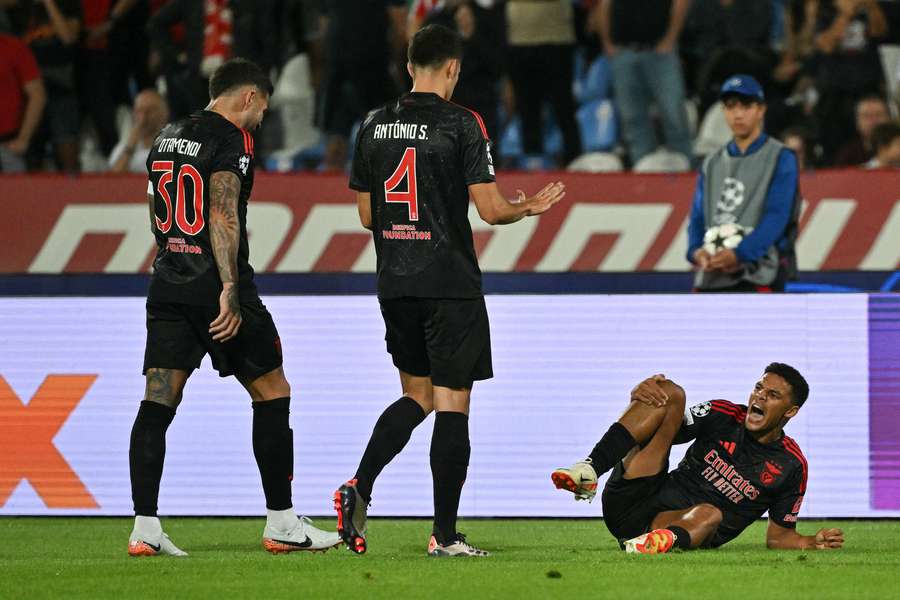 Alexander Bah vandt i 2023 den portugisiske liga med Benfica.