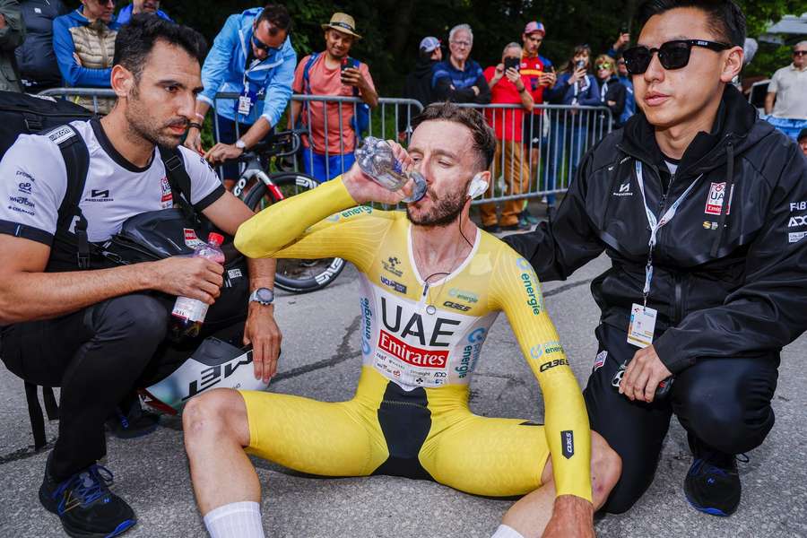 Adam Yates nach dem Rennen.