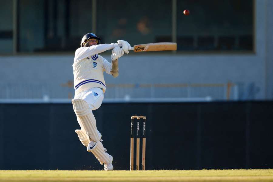 Nathan Lyon plays a hook shot in a recent Sheffield Shield match against Western Australia at the WACA Ground. Nathan Lyon plays a hook shot in a recent Sheffield Shield match against Western Australia at the WACA Ground.