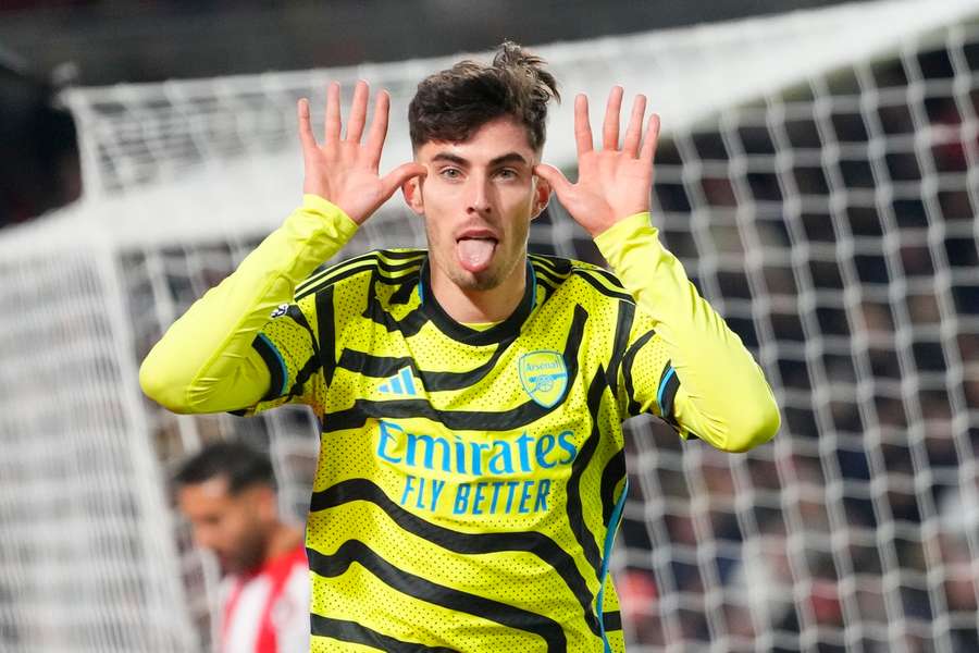 Kai Havertz trotz der medialen Kritik.