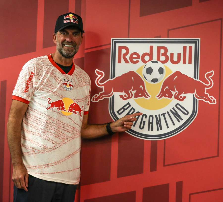 Jürgen Klopp de visita en el Red Bull Bragantino