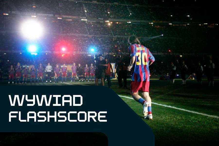 Lionel Messi bardzo szybko stał się legendą Barcelony