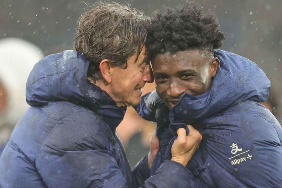 Kudus scored his first goal of the season against Leeds