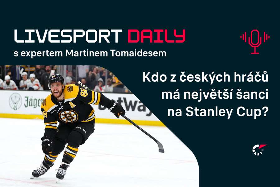 Livesport Daily #102: Kdo z českých hráčů má šanci na Stanley Cup, odpovídá expert Martin Tomaides