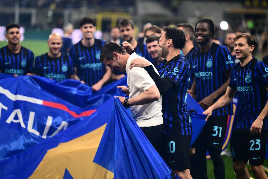 Cristi Chivu și jucătorii