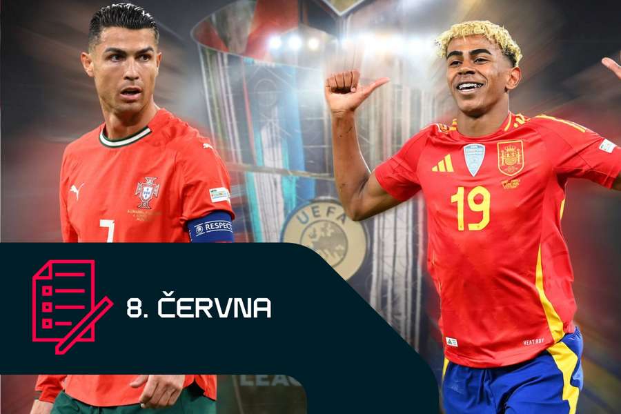 Ronaldo se ve finále Ligy národů postaví zázračnému Yamalovi.