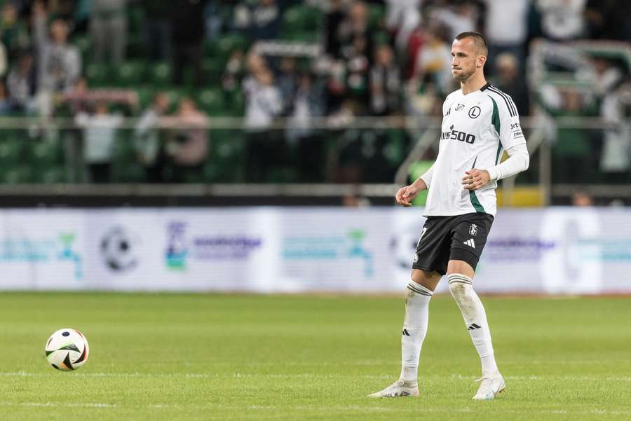 Tomáš Pekhart v dresu Legie.