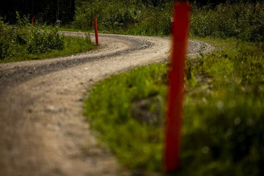 Le parcours du rallye de Lettonie.