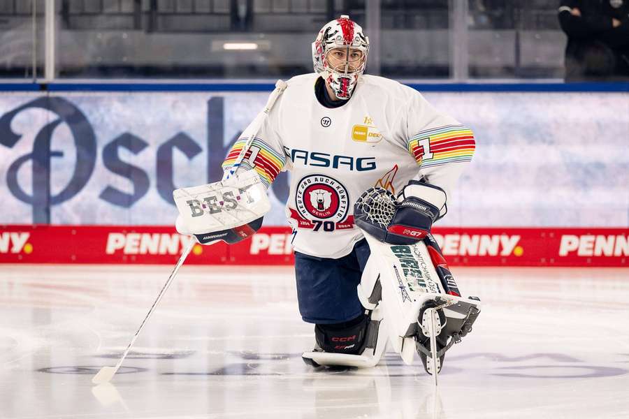 Keeper Jonas Stettmer und die Eisbären Berlin entführen drei Punkte aus München