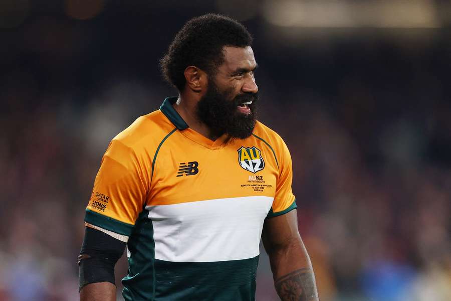 Marika Koroibete's last international action was for the AU-NZ Invitational XV against the British & Irish Lions this year.