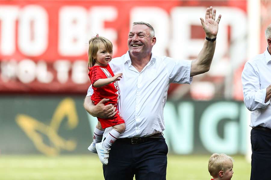  Ron Jans neemt afscheid van het publiek