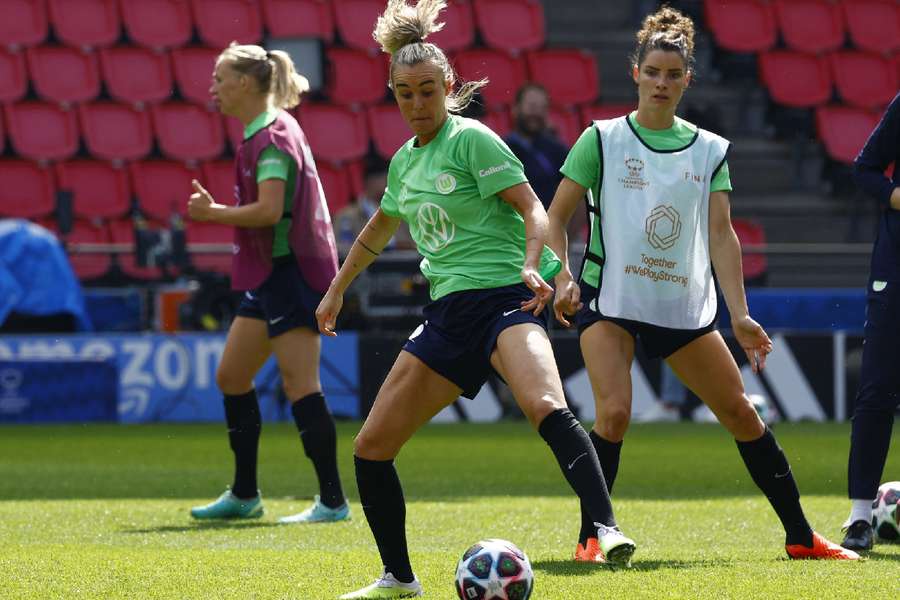 Roord played a major part in Wolfsburg's run to the women's Champions League final last season. 
