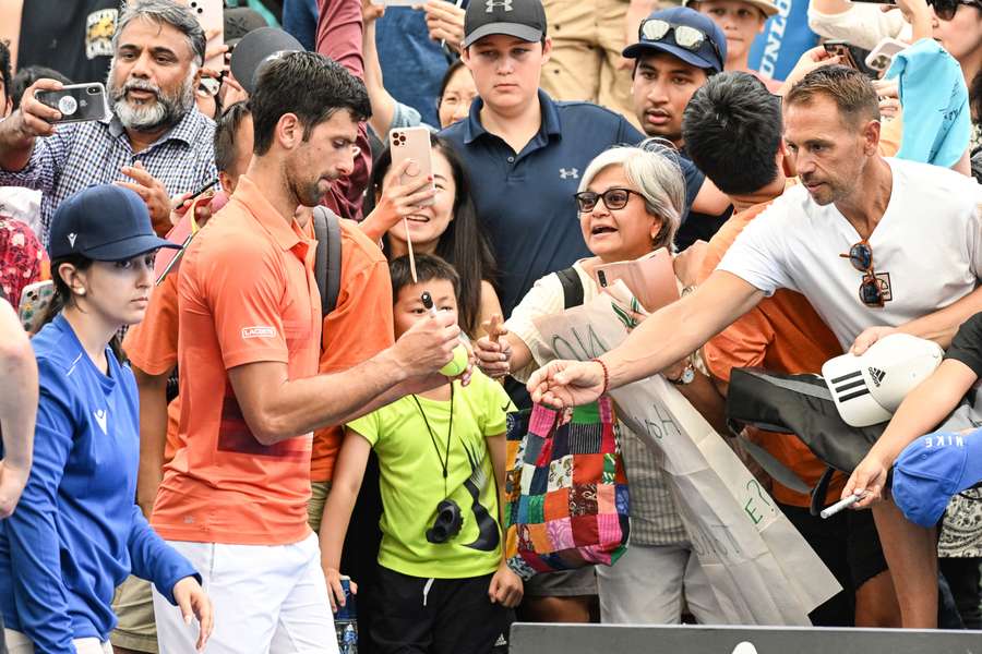 Novak Djokovic krijgt een warm welkom in Australië