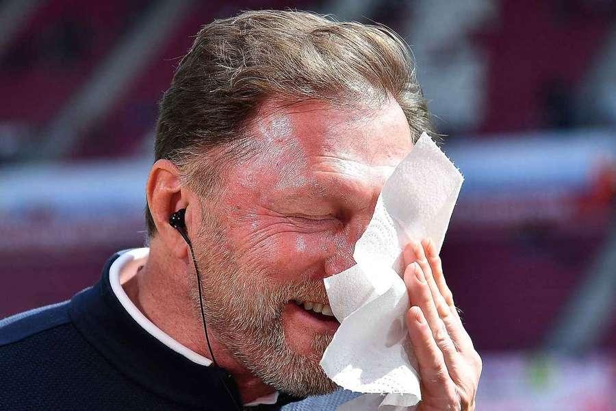 Hasenhüttl kommt allmählich ins Schwitzen