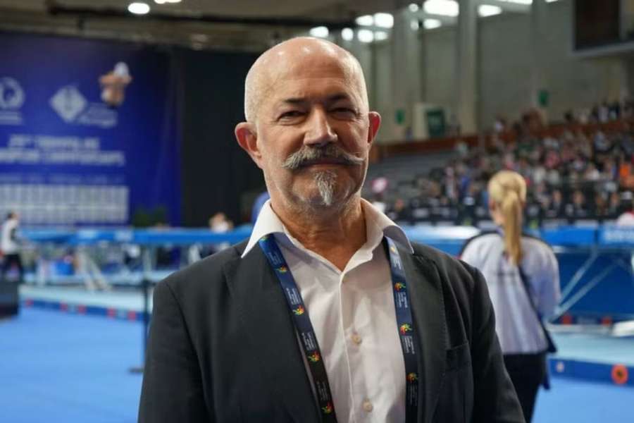 Luís Arrais é presidente da Federação de Ginástica de Portugal desde 2020 Luís Arrais é presidente da Federação de Ginástica de Portugal desde 2020