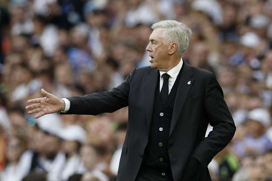 Carlo Ancelotti, técnico do Real Madrid