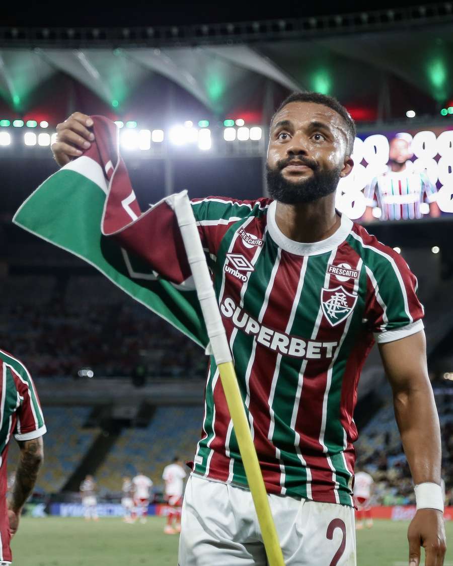 Samuel Xavier fez o gol de Fluminense 1x0 Inter Samuel Xavier fez o gol de Fluminense 1x0 Inter