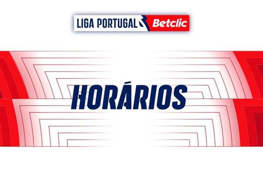 Horários dos jogos da 20.ª jornada da Liga
