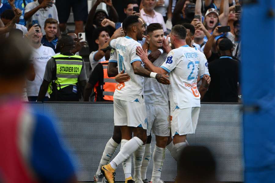 Vitor Manuel Carvalho De Oliveira viert de belangrijke 2-1 Vitor Manuel Carvalho De Oliveira viert de belangrijke 2-1