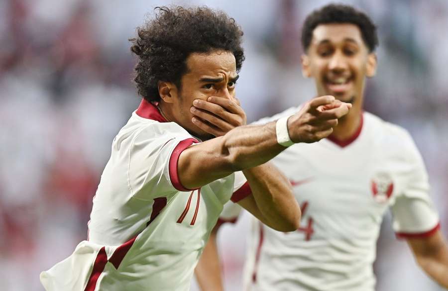 Akram Afif hat den Torriecher im katarischen Nationalteam.