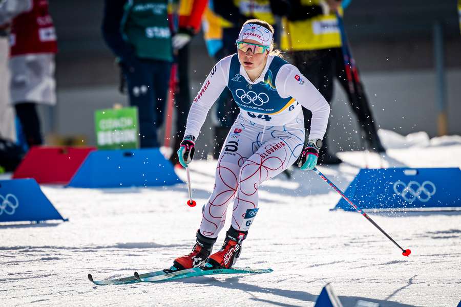 Danielová v kvalifikácii šprintu.