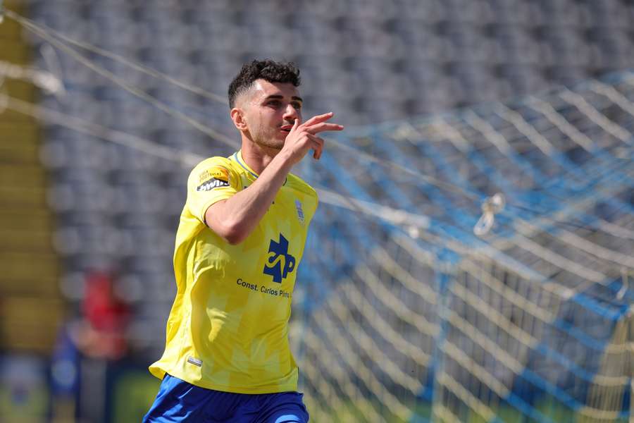 Rafa Mujica foi o melhor marcador do Arouca com 14 golos