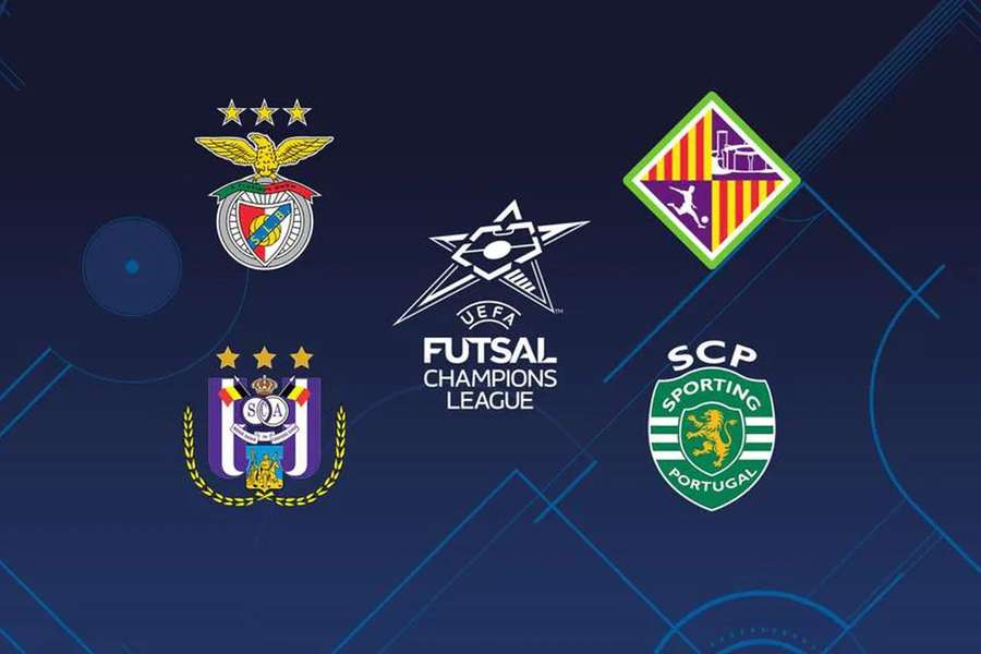 Benfica, Palma, Anderlecht e Sporting são os finalistas