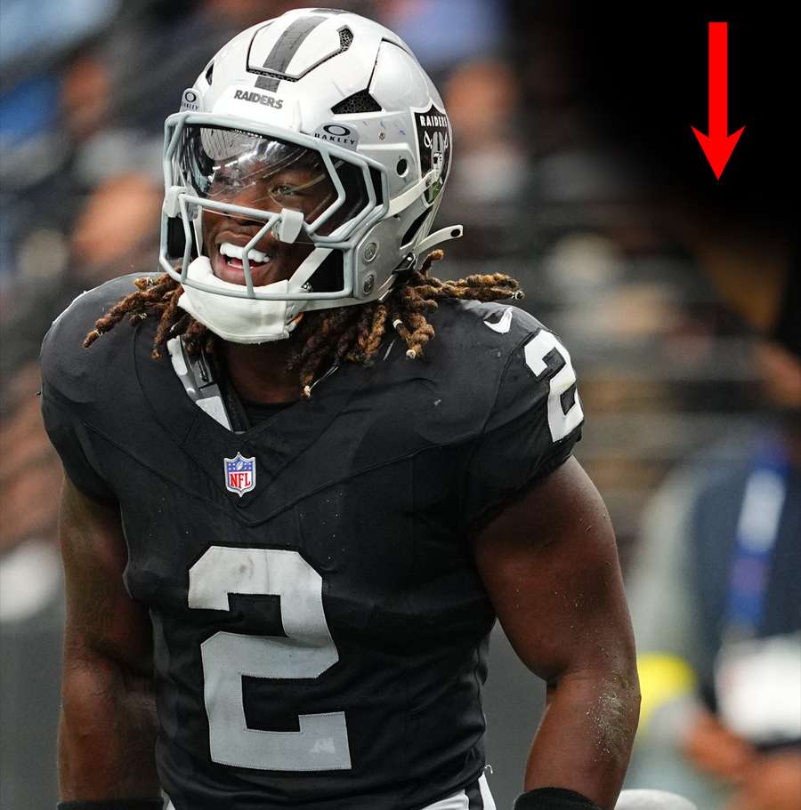 Raiders RB Ashton Jeanty Raiders RB Ashton Jeanty