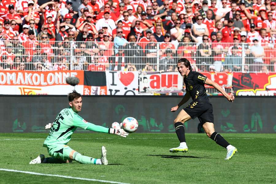 Klaus vertritt in den letzten Spielen den verletzten Stammtorhüter Rönnow