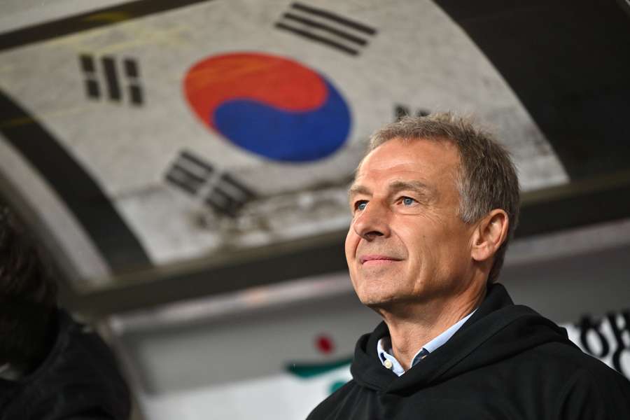 Klinsmann bei seinem Debüt als neuer Fußball-Nationaltrainer von Südkorea