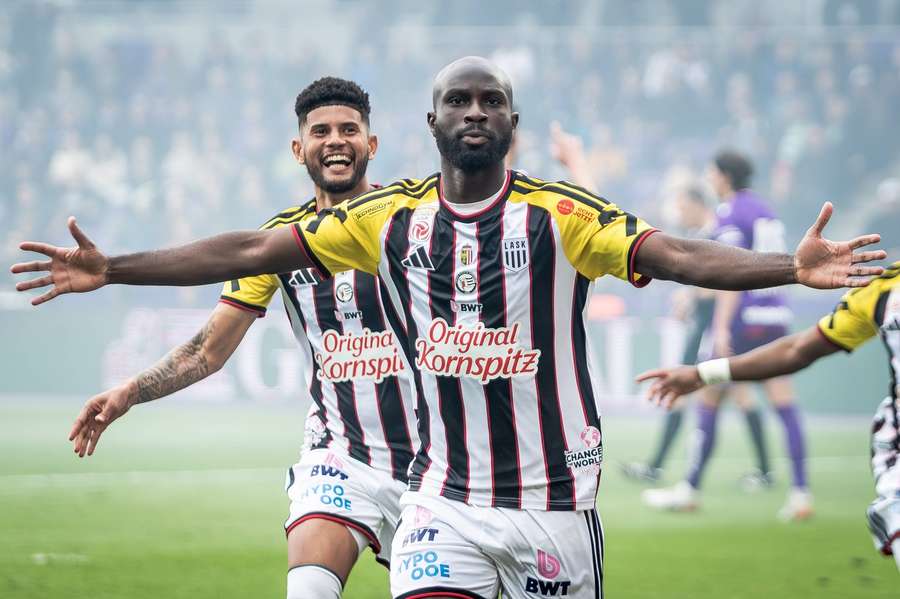 Samuel Adeniran und der LASK hatten vergangene Saison viel zu jubeln.