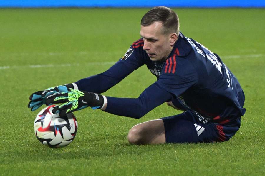 Marco Bizot ce week-end contre Nantes.