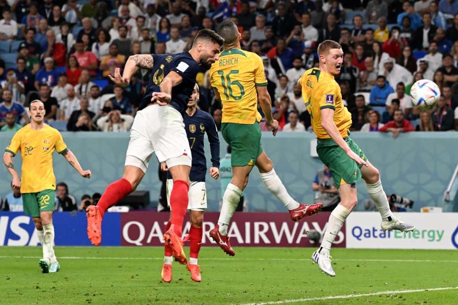 Coppa del Mondo, Giroud doppietta all'Australia e record di gol con la Francia