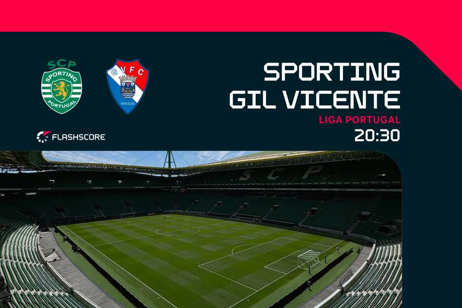 AO VIVO: Os onzes de Sporting e Gil Vicente AO VIVO: Os onzes de Sporting e Gil Vicente