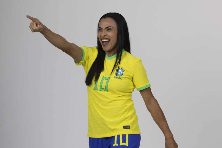 Aos 37 anos, Marta vai disputar sua sexta Copa do Mundo