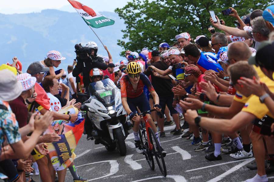 Carlos Rodriguez wygrał 14. etap Tour de France, Vingegaard liderem wyścigu