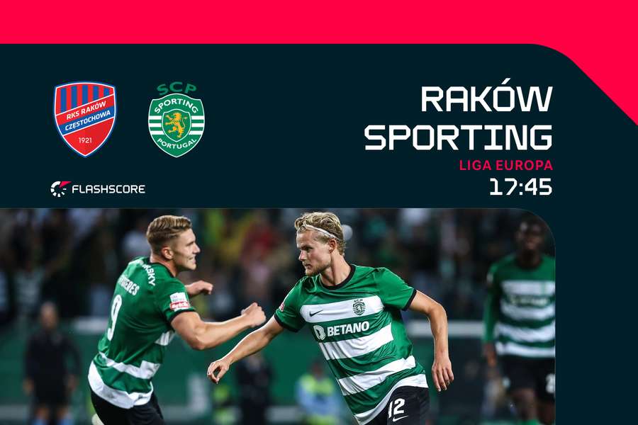 Raków recebe Sporting na 3.ª jornada da fase de grupos da Liga Europa