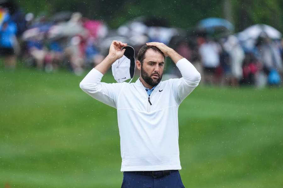 Scottie Scheffler hat versucht, sich auf Golf zu konzentrieren - es ist ihm gelungen.